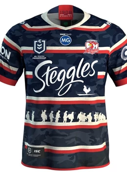 Sydney Roosters 2019 Men's Anzac Jersey