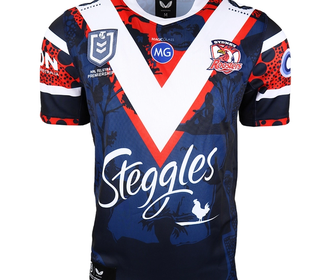 Castore 2021 Sydney Roosters Mens Indigenous Jersey