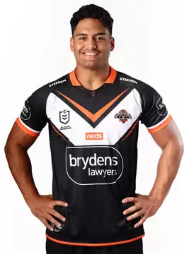 Steeden 2021 Wests Tigers Home Jersey