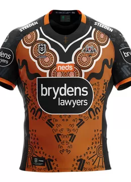 2021 Wests Tigers Rugby Mens Indigenous Jersey