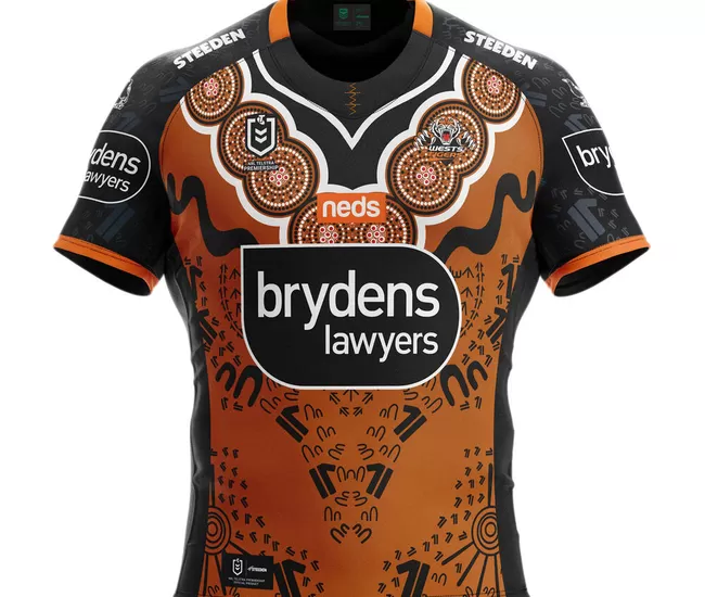 2021 Wests Tigers Rugby Mens Indigenous Jersey