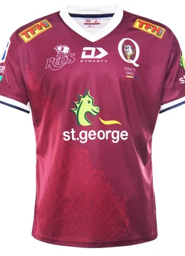 2021 Queensland Reds Rugby Mens Home Jersey